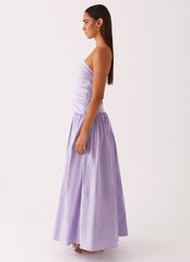 Carmel Maxi Dress - Lavender